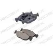RIDEX 402B0047 - Jeu de 4 plaquettes de frein avant