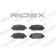 RIDEX 402B0054 - Jeu de 4 plaquettes de frein arrière