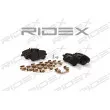 RIDEX 402B0056 - Jeu de 4 plaquettes de frein avant
