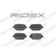 RIDEX 402B0065 - Jeu de 4 plaquettes de frein arrière