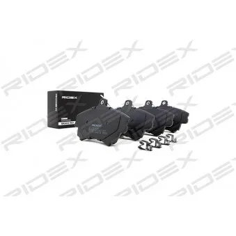 Jeu de 4 plaquettes de frein avant RIDEX OEM 308509769
