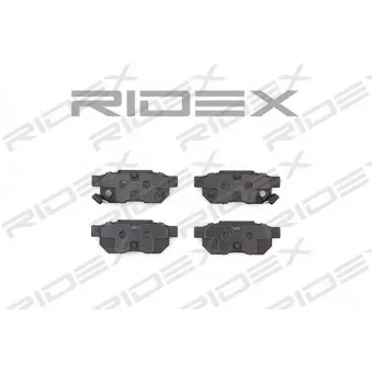 RIDEX 402B0094 - Jeu de 4 plaquettes de frein arrière