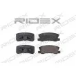 RIDEX 402B0101 - Jeu de 4 plaquettes de frein arrière