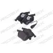 RIDEX 402B0105 - Jeu de 4 plaquettes de frein avant