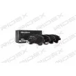 RIDEX 402B0107 - Jeu de 4 plaquettes de frein avant
