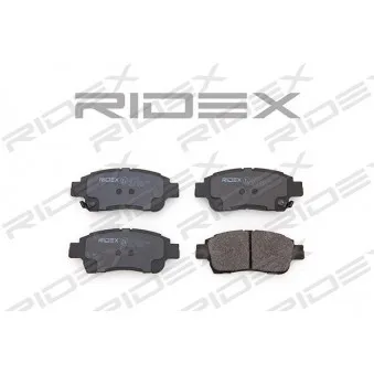 Jeu de 4 plaquettes de frein avant RIDEX OEM 0446559020