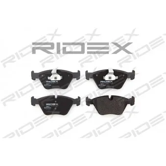 Jeu de 4 plaquettes de frein avant RIDEX OEM SFP000040