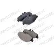 RIDEX 402B0119 - Jeu de 4 plaquettes de frein avant