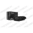 RIDEX 402B0135 - Jeu de 4 plaquettes de frein avant