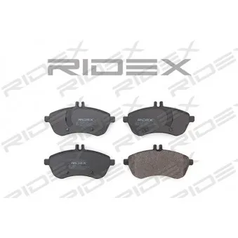 RIDEX 402B0194 - Jeu de 4 plaquettes de frein avant