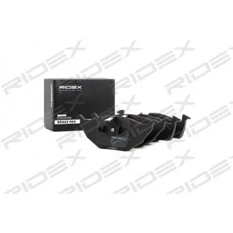Jeu de 4 plaquettes de frein avant RIDEX OEM 6E0698151