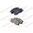 RIDEX 402B0209 - Jeu de 4 plaquettes de frein avant