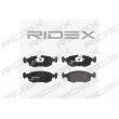 RIDEX 402B0230 - Jeu de 4 plaquettes de frein avant