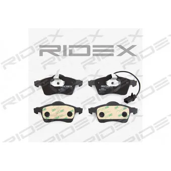 Jeu de 4 plaquettes de frein avant RIDEX OEM 7D0698151F