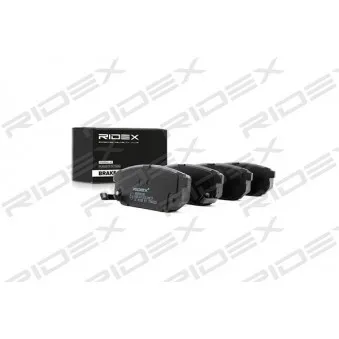 Jeu de 4 plaquettes de frein arrière RIDEX OEM 583023ED01