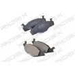 RIDEX 402B0260 - Jeu de 4 plaquettes de frein avant