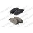 RIDEX 402B0262 - Jeu de 4 plaquettes de frein avant