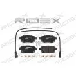 RIDEX 402B0268 - Jeu de 4 plaquettes de frein arrière