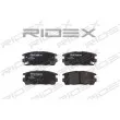 Jeu de 4 plaquettes de frein arrière RIDEX [402B0269]