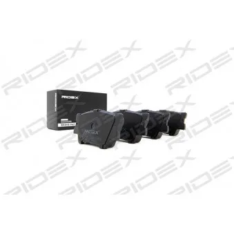 Jeu de 4 plaquettes de frein arrière RIDEX OEM 0446633200