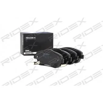 Jeu de 4 plaquettes de frein avant RIDEX OEM 0446502170