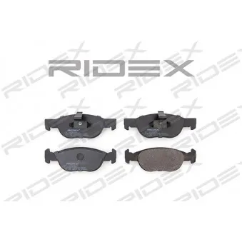 Jeu de 4 plaquettes de frein avant RIDEX OEM 71752981