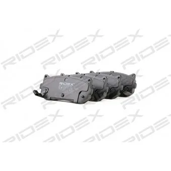 RIDEX 402B0295 - Jeu de 4 plaquettes de frein arrière