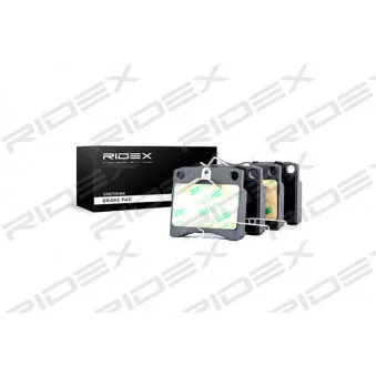Jeu de 4 plaquettes de frein avant RIDEX OEM 701698151B