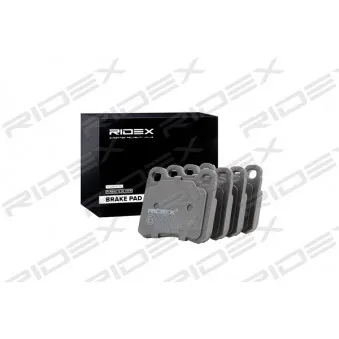 Jeu de 4 plaquettes de frein arrière RIDEX OEM 0004200120