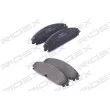 RIDEX 402B0326 - Jeu de 4 plaquettes de frein avant
