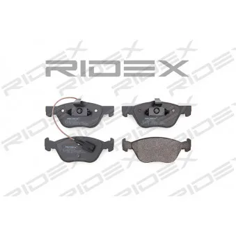 RIDEX 402B0328 - Jeu de 4 plaquettes de frein avant