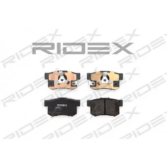 Jeu de 4 plaquettes de frein arrière RIDEX OEM 43022TL0G50