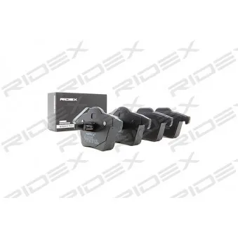 Jeu de 4 plaquettes de frein arrière RIDEX OEM 274330