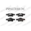 RIDEX 402B0354 - Jeu de 4 plaquettes de frein arrière