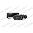 RIDEX 402B0355 - Jeu de 4 plaquettes de frein avant
