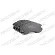 RIDEX 402B0358 - Jeu de 4 plaquettes de frein avant