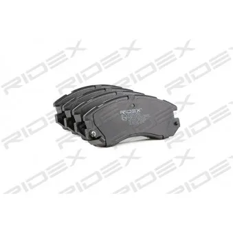 Jeu de 4 plaquettes de frein avant RIDEX OEM 26296AA030