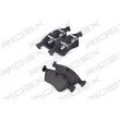 RIDEX 402B0366 - Jeu de 4 plaquettes de frein avant