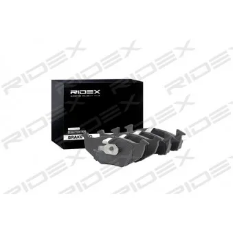 Jeu de 4 plaquettes de frein avant RIDEX OEM 1H0698151A