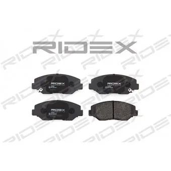 Jeu de 4 plaquettes de frein avant RIDEX OEM 06450S9AA00