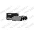 RIDEX 402B0407 - Jeu de 4 plaquettes de frein avant