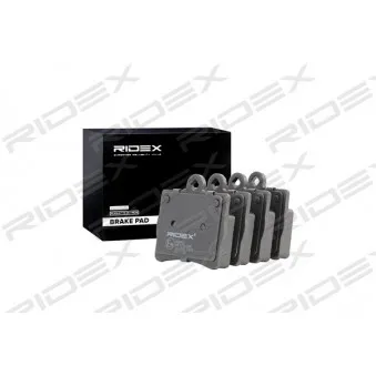 Jeu de 4 plaquettes de frein arrière RIDEX OEM A0024205120