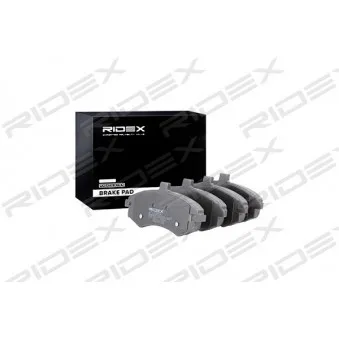 Jeu de 4 plaquettes de frein avant RIDEX OEM 5810117A00