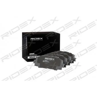 Jeu de 4 plaquettes de frein avant RIDEX OEM 044650W141