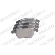 RIDEX 402B0474 - Jeu de 4 plaquettes de frein avant