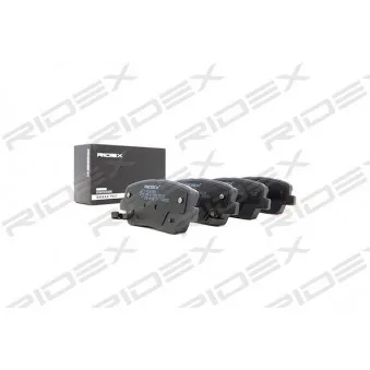 Jeu de 4 plaquettes de frein arrière RIDEX OEM 583022MA00