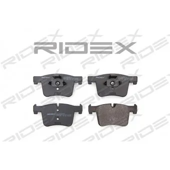 RIDEX 402B0510 - Jeu de 4 plaquettes de frein avant