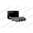 RIDEX 402B0519 - Jeu de 4 plaquettes de frein avant