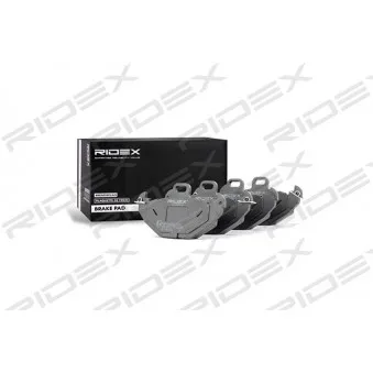 Jeu de 4 plaquettes de frein arrière RIDEX OEM 8671016192