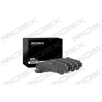 RIDEX 402B0561 - Jeu de 4 plaquettes de frein arrière
